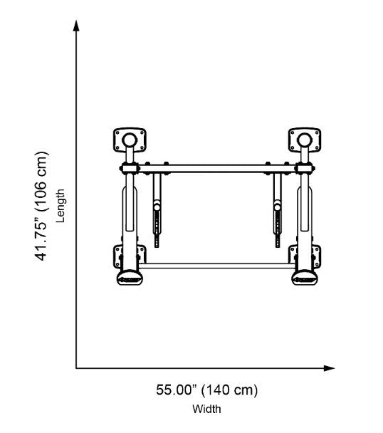 Hoist Fitness Performance Series Barbell Rack