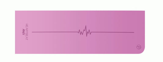 Airex Heartbeat Yoga & Functional Training Matte, L183 x B61 x D0.4cm, pink