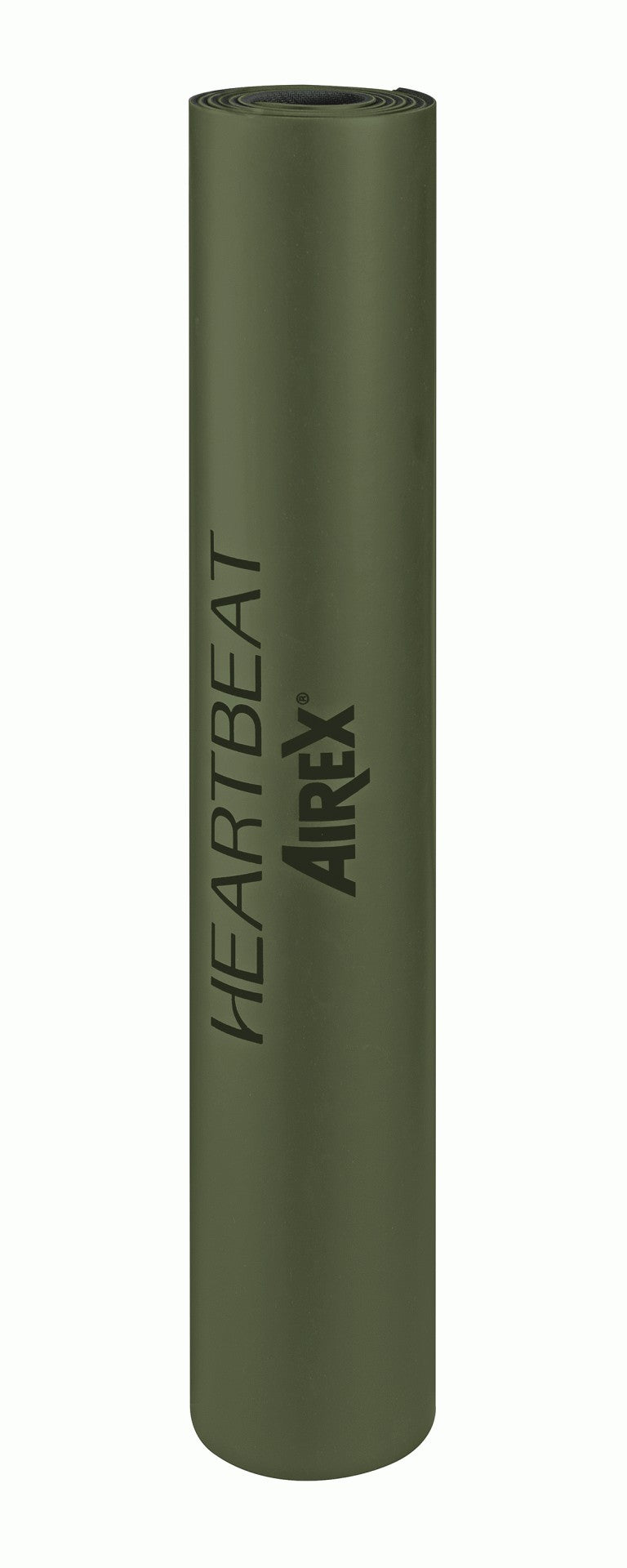 Airex Heartbeat Yoga & Functional Training Matte, L183 x B61 x D0.4cm, olive