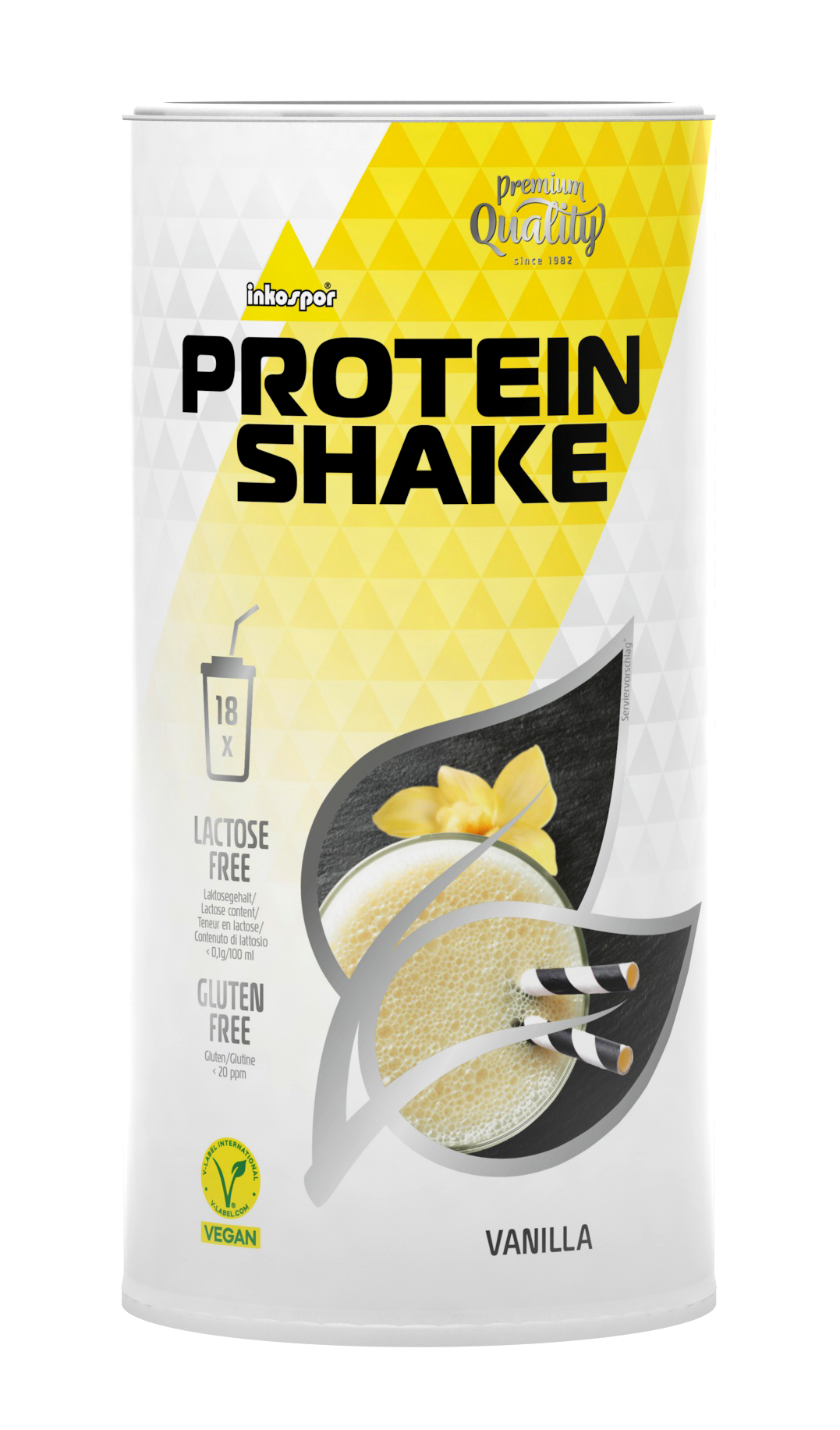 Inkospor Active Protein Shake laktosefrei 300g Dose, Vanille