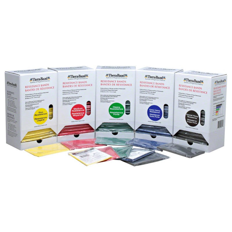 Theraband Übungsband Dispenser Box 30 x 1.5m