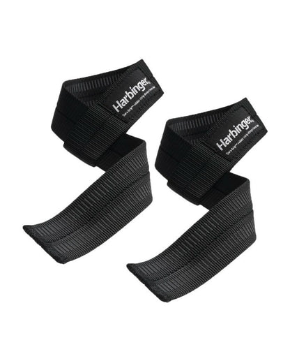 Harbinger Big Grip Lifting Straps, schwarz