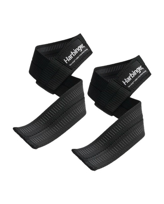 Harbinger Big Grip Lifting Straps, schwarz