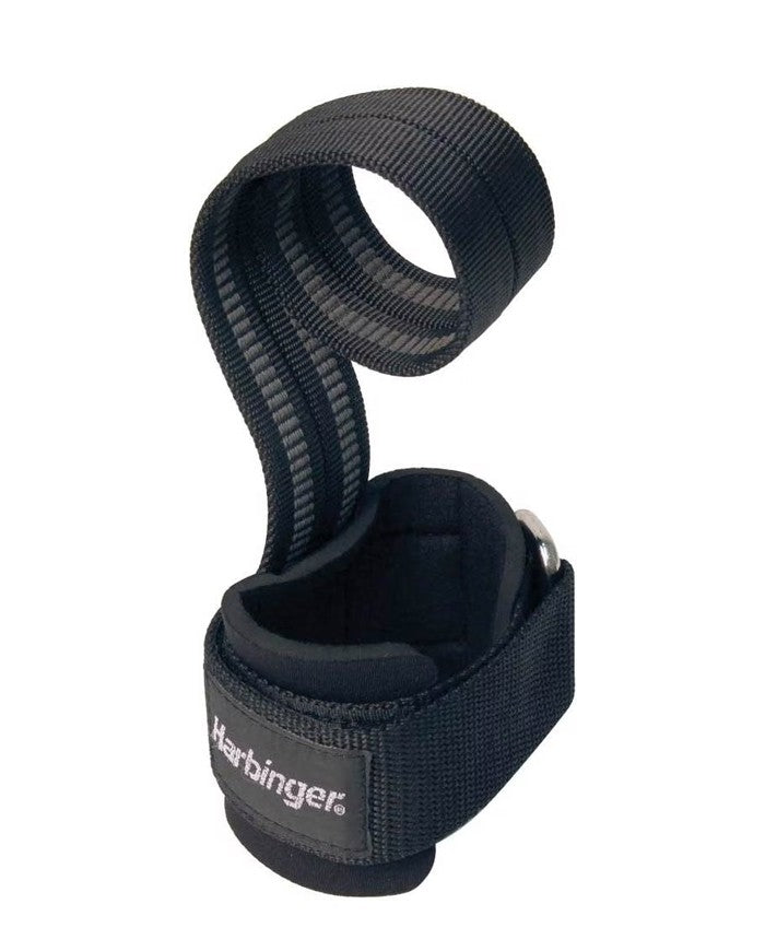 Harbinger Big Grip Pro Lift Straps, schwarz