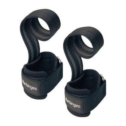 Harbinger Big Grip Pro Lift Straps, schwarz