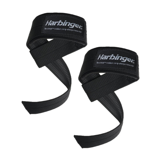 Harbinger Big Grip Padded Lifting Straps, schwarz