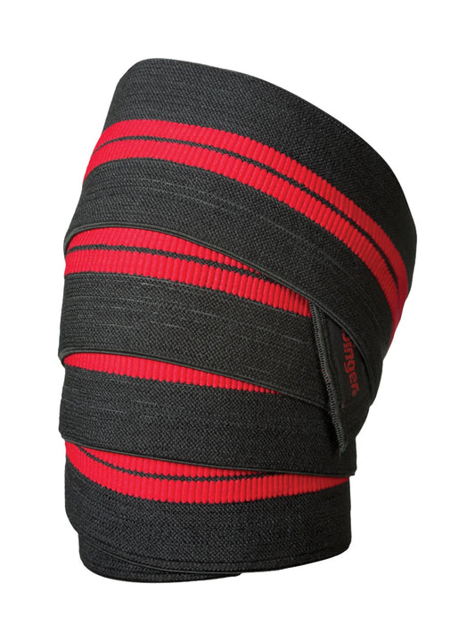 Harbinger Red Line Knee Wraps - Kniebandage, schwarz/rot