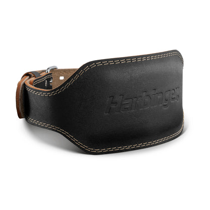 Harbinger 6” Padded Leather Belt - Gewichthebergürtel