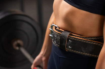 Harbinger 6” Padded Leather Belt - Gewichthebergürtel