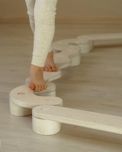 Fitwood Balancierbalken POLKU L - Birke