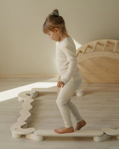 Fitwood Balancierbalken POLKU L - Birke