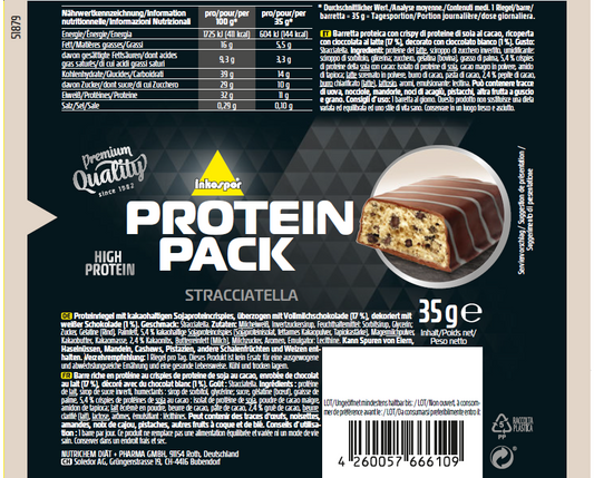 Inkospor Protein Pack Riegel Classic 24 x 35g