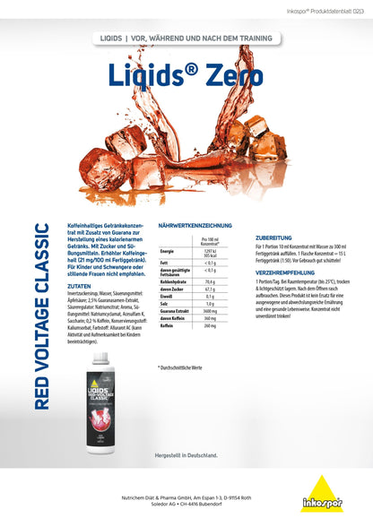 Inkospor Active Liqids 0.5l Red Voltage