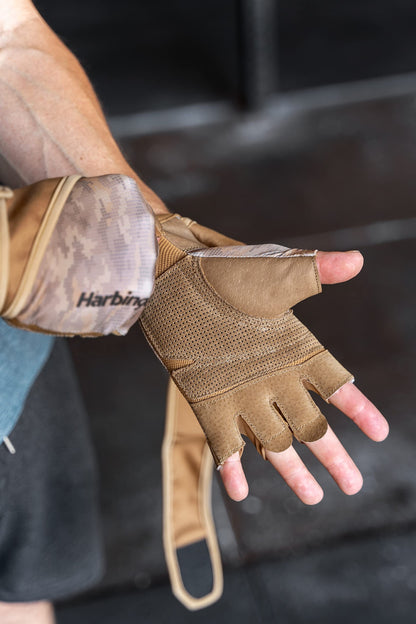 Harbinger Pro Glove 2.0 Fitnesshandschuhe, tan