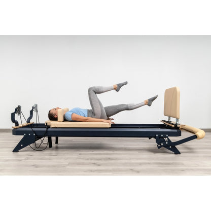 Hegren Pilates Reformer TALMA 62  Box & Jumpboard Set, quartz grey