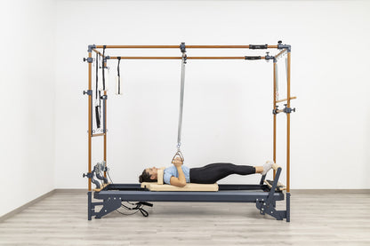 Hegren Pilates Reformer Talma Leder & Holz Griffe