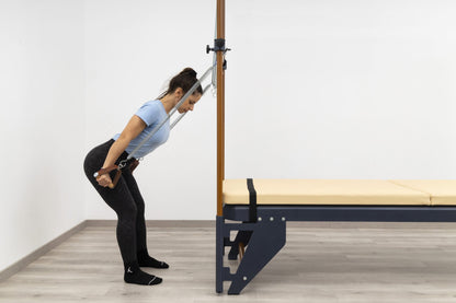Hegren Pilates Reformer Talma Leder & Holz Griffe