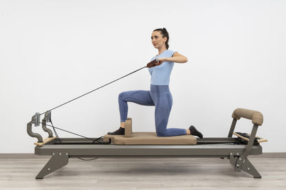 Hegren Pilates Reformer Talma Leder & Holz Griffe