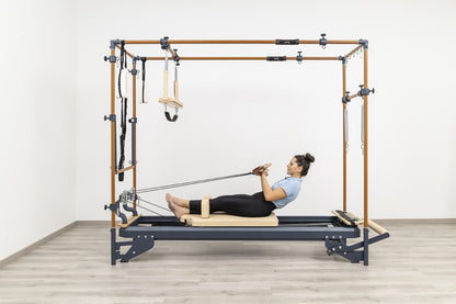 Hegren Pilates Reformer Talma Leder & Holz Griffe