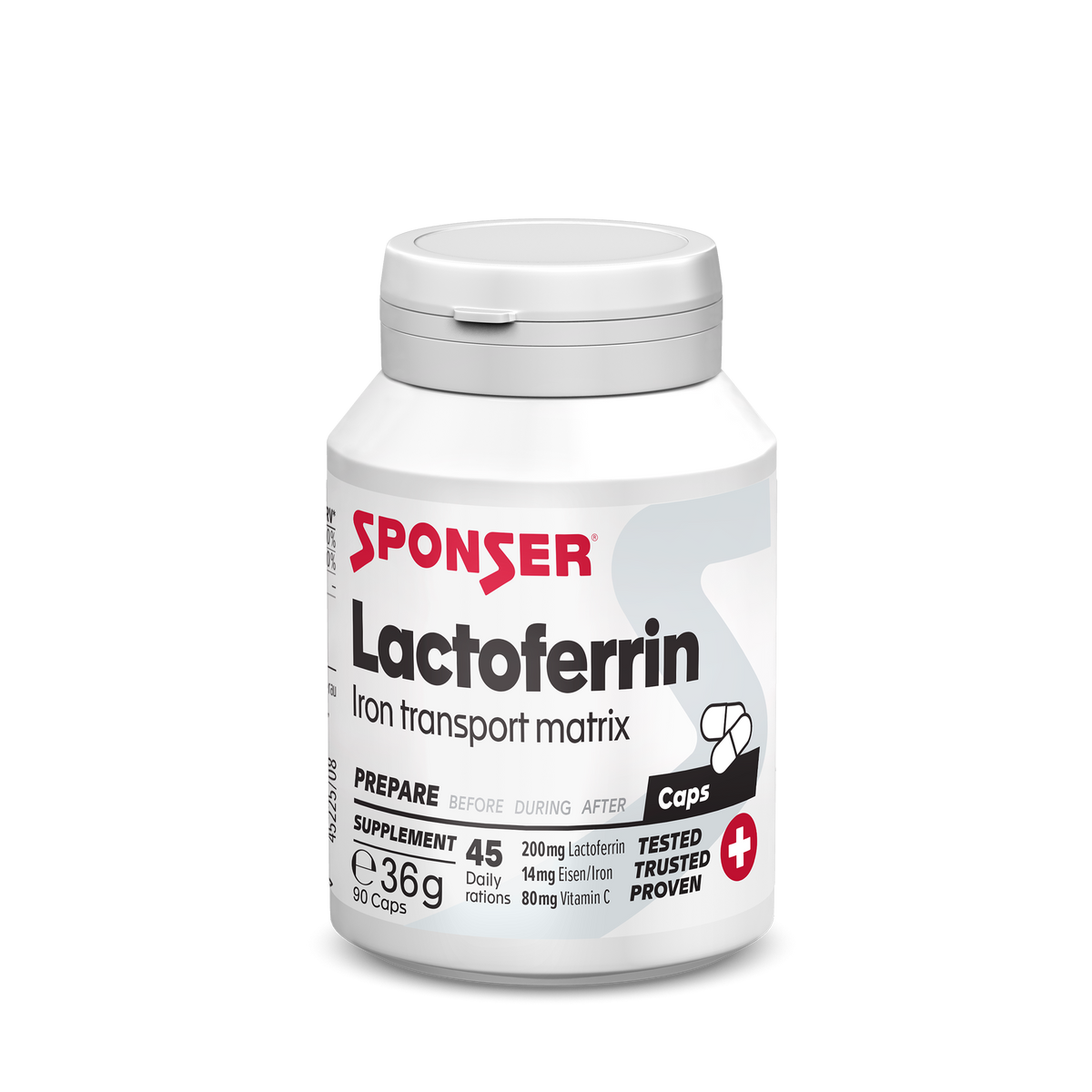 Sponser Lactoferrin 90 Kapseln