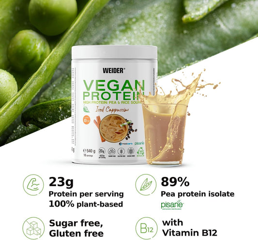Weider Vegan Protein 540g Dose