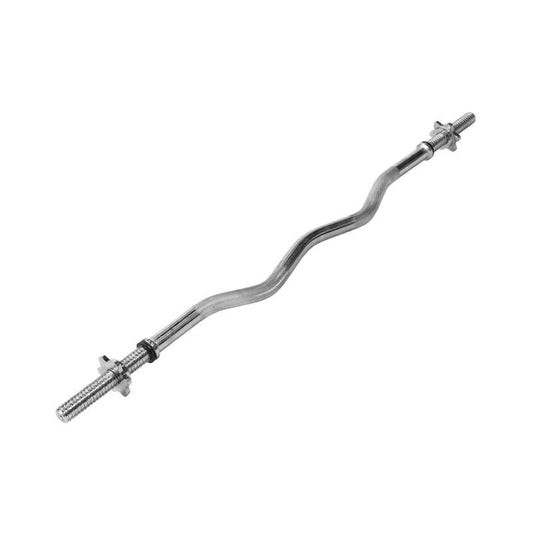 SZ-Curl-Stange 30mm mit Gewinde und 2 Schraubverschlüssen