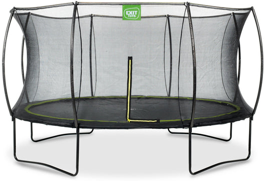 EXIT Trampolin Silhouette Ø427cm schwarz