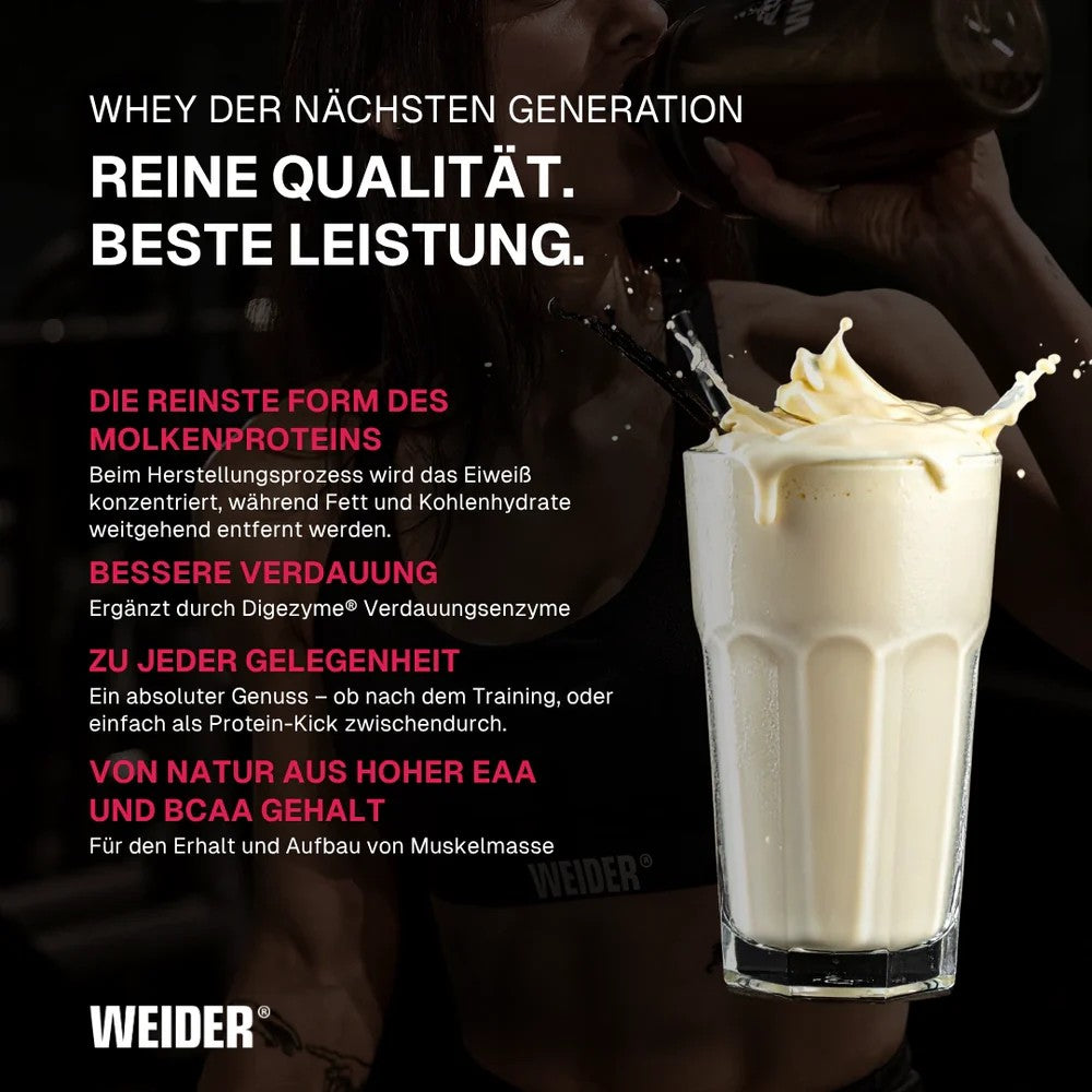 Weider Whey Isolate 100 CFM Protein 2kg Dose