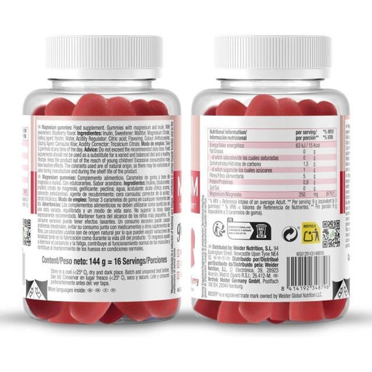 Weider Magnesium Gummies 48 Stück