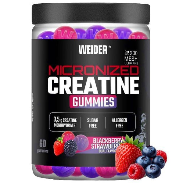 Weider Micronized Creatine Gummies 60 Stück