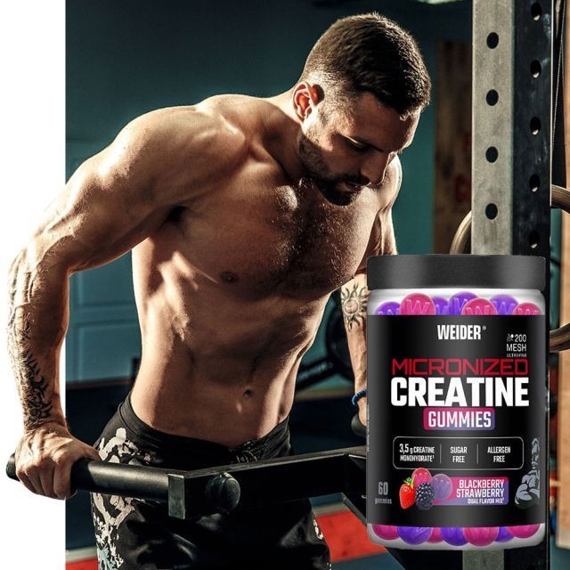 Weider Micronized Creatine Gummies 60 Stück