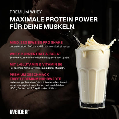 Weider Premium Whey Protein 500g Beutel