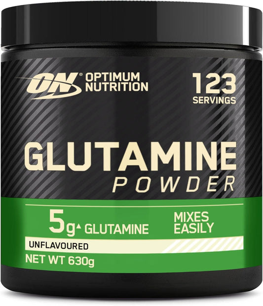 Optimum Nutrition Glutamin Pulver 630g Dose