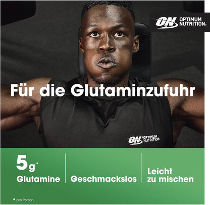 Optimum Nutrition Glutamin Pulver 630g Dose