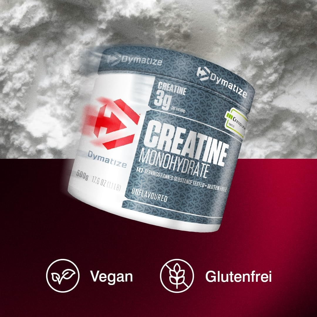 Dymatize Creatine Monohydrat Powder 500g Dose