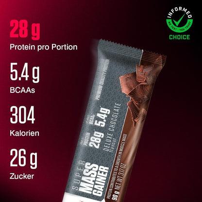 Dymatize Super Mass Gainer Riegel 10 x 90g Riegel