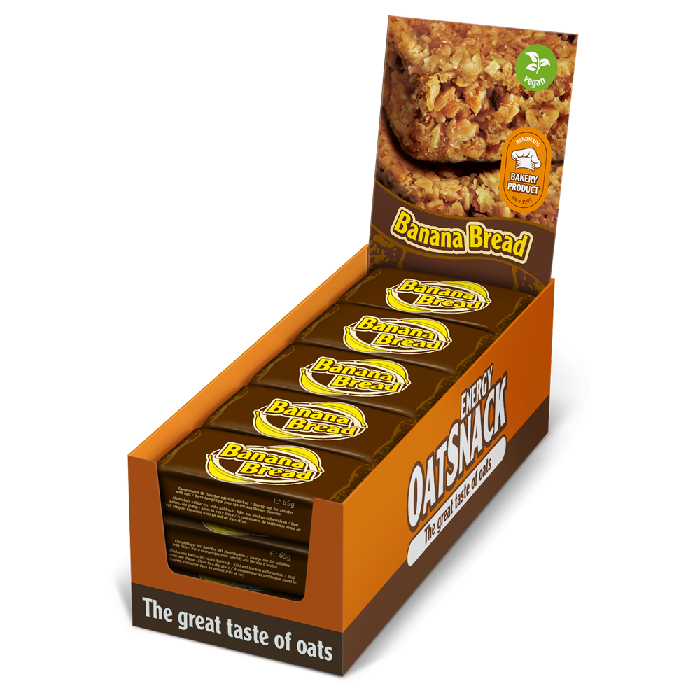 Energy OatSnack Banana Bread 15 x 65g