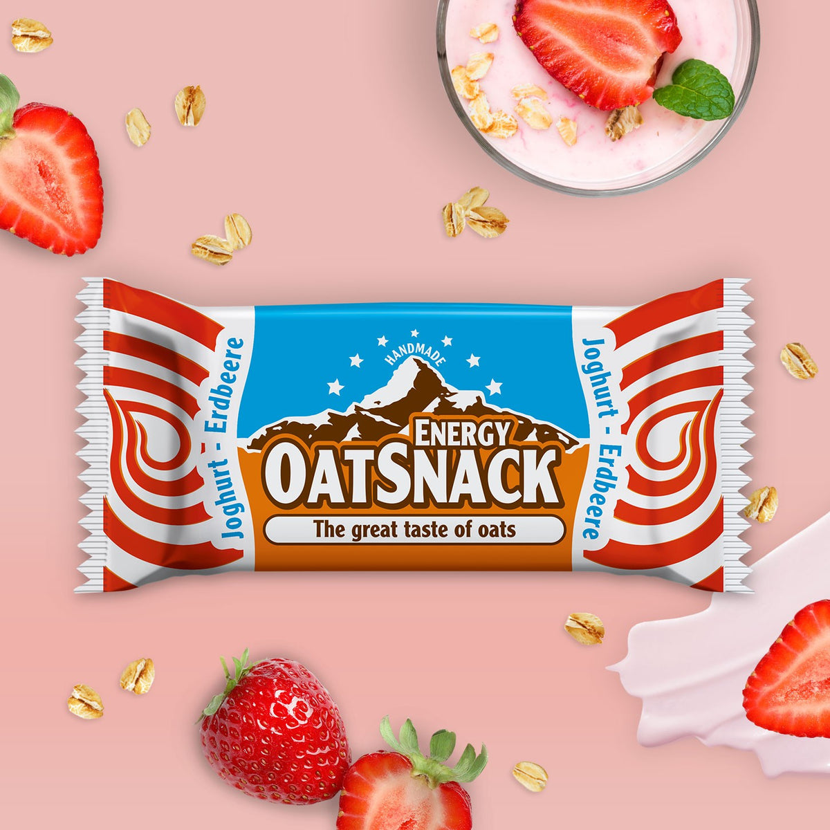Energy OatSnack Joghurt-Erdbeere 15 x 65g
