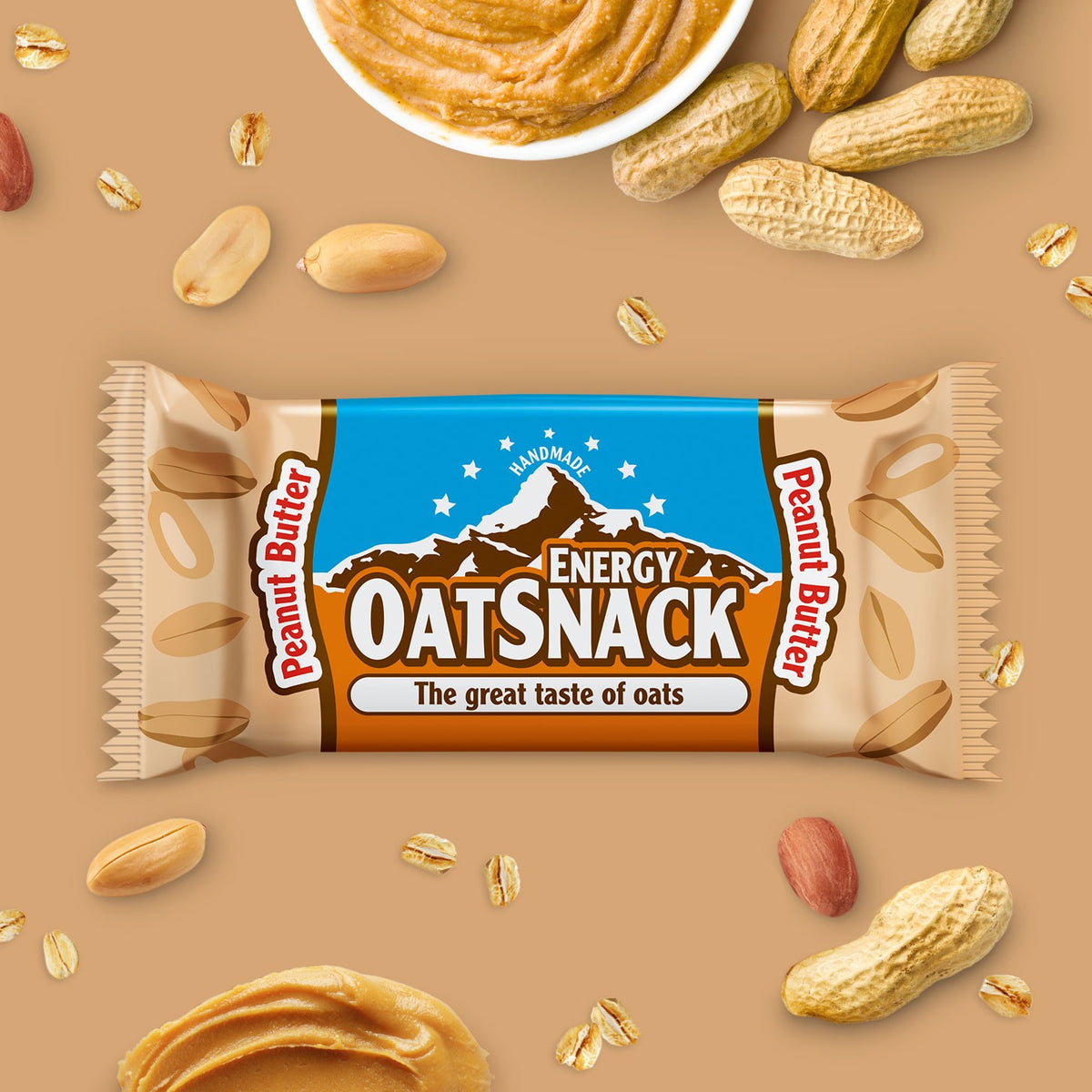 Energy OatSnack Peanut Butter 15 x 65g