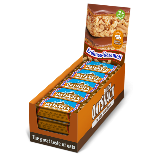 Energy OatSnack Erdnuss-Karamell 15 x 65g