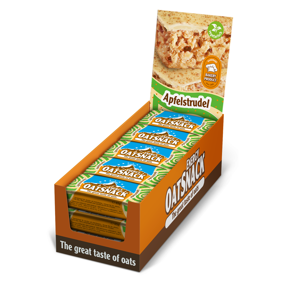 Energy OatSnack Apfelstrudel 15 x 65g