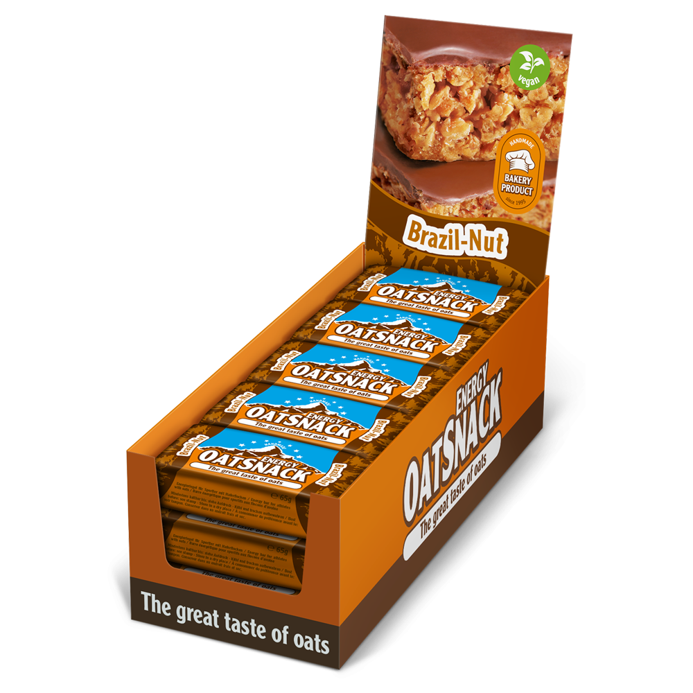 Energy OatSnack Brazil-Nut 15 x 65g