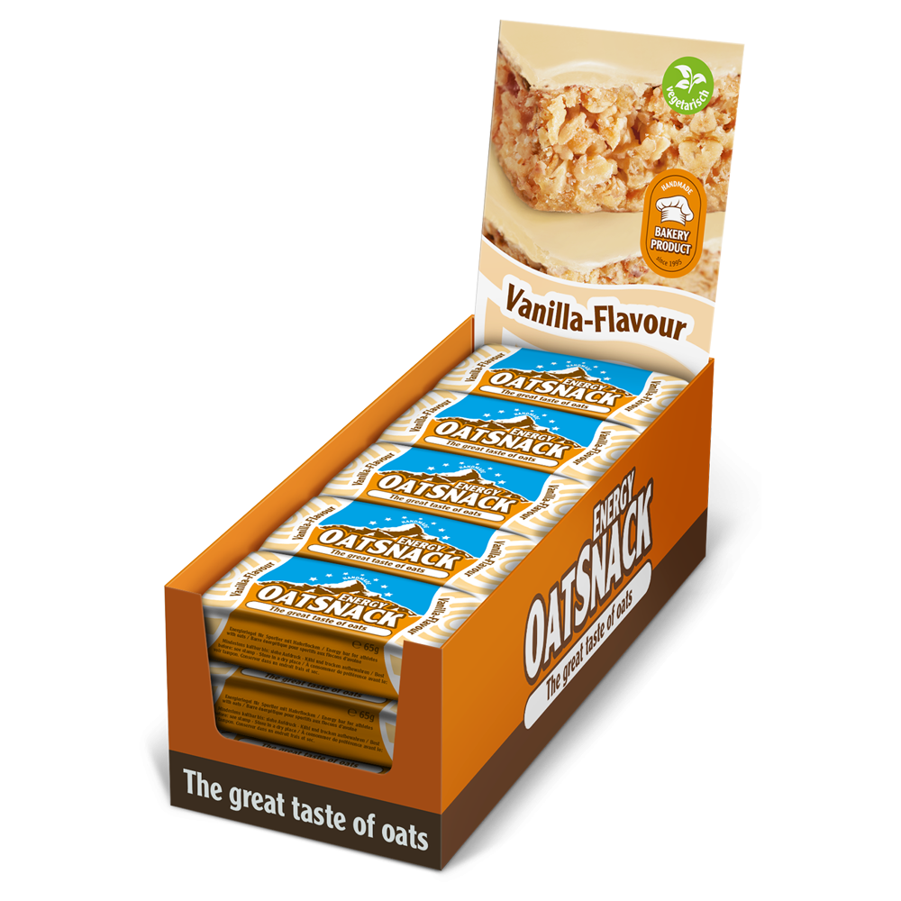 Energy OatSnack Vanilla-Flavour 15 x 65g