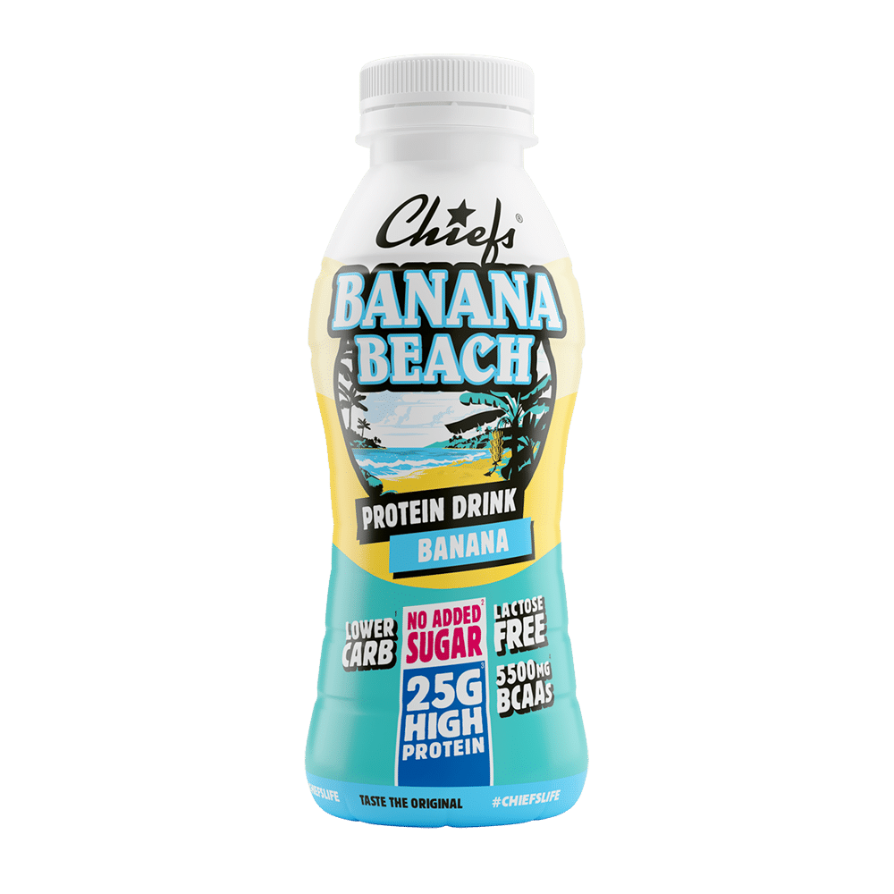 Chiefs Protein Drink Banana Beach Banane 8 x 330ml