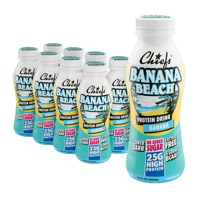 Chiefs Protein Drink Banana Beach Banane 8 x 330ml