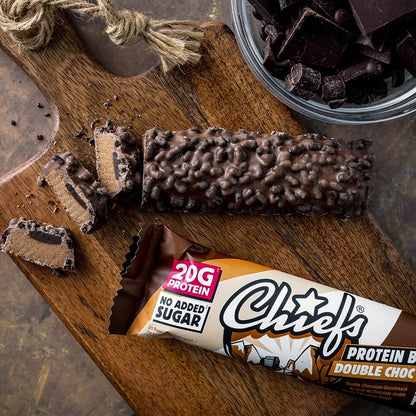 Chiefs Protein Bar Double Choc 12 x 55g