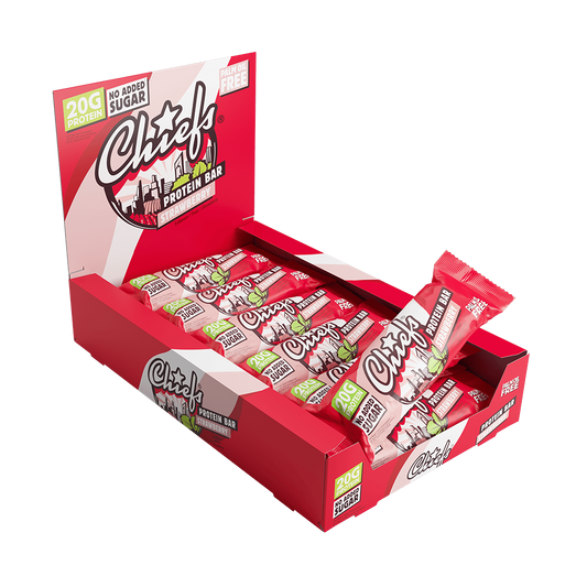 Chiefs Protein Bar Strawberry 12 x 55g