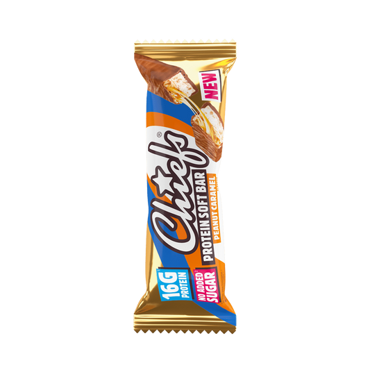 Chiefs Protein Soft Bar Peanut Caramel 15 x 55g