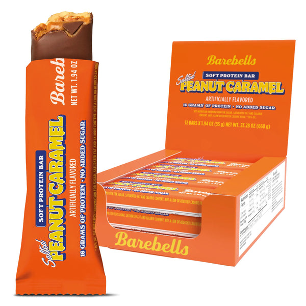 Barebells Soft Proteinriegel Salted Peanut Caramel 12 x 55g