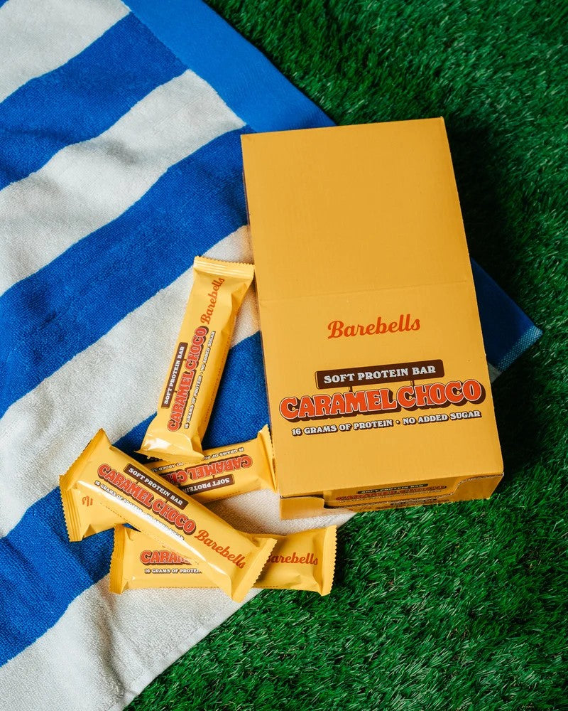 Barebells Soft Proteinriegel Caramel Choco 12 x 55g